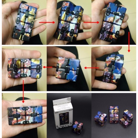 Антистресс-куб головоломка Infinity Square Fidget Cube  оптом-2