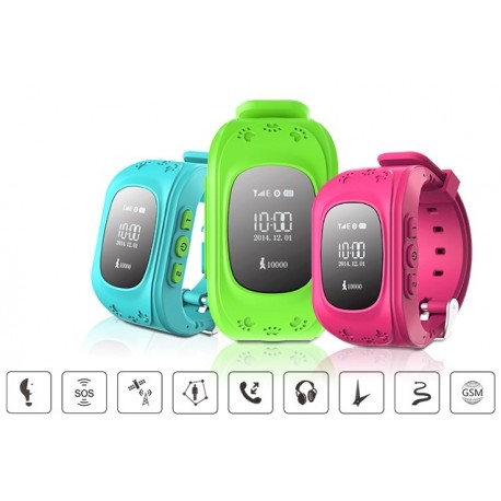 Smart Baby Watch Q50 детские часы с GPS-трекером  оптом