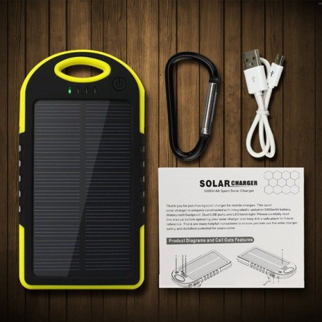 Solar Power Bank 5000 mAh  оптом-3