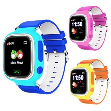 Smart Baby Watch Q90 (G72) детские часы с GPS-трекером  оптом