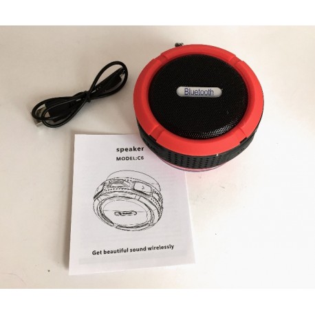 Влагозащитная колонка Bluetooth (Технология Super Bass)  оптом-3