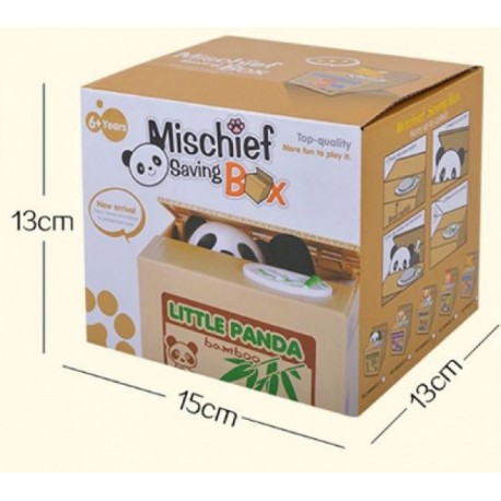 Интерактивная копилка Mischief bank Панда-воришка  оптом-2