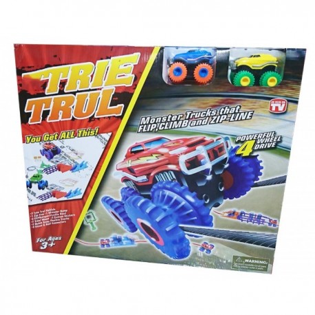 Трасса монстр траки Trix Trux 2 машинки  оптом-1