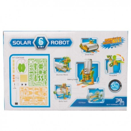 Конструктор на солнечной батарее 6 в 1 Solar Robot  оптом-2