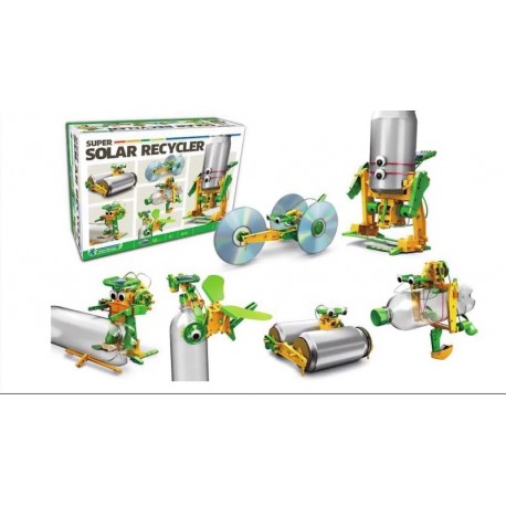 Конструктор на солнечной батарее 6 в 1 Solar Robot  оптом