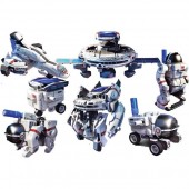 Конструктор на солнечной батарее 7 в 1 Space Fleet 