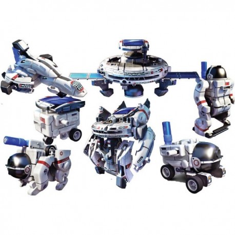 Конструктор на солнечной батарее 7 в 1 Space Fleet  оптом