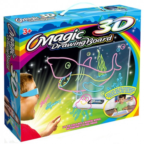 Магическая 3D доска для рисования Magic Drawing Board  оптом