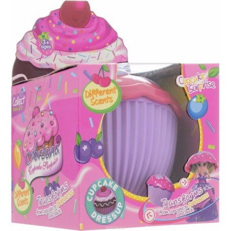 Кукла сюрприз капкейк Cupcake Surprise 15 см  оптом-1