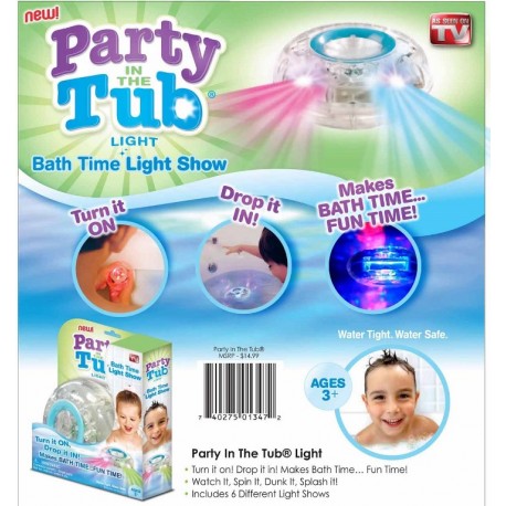 Светящаяся игрушка для купания в ванной Party in the Tub  оптом-1