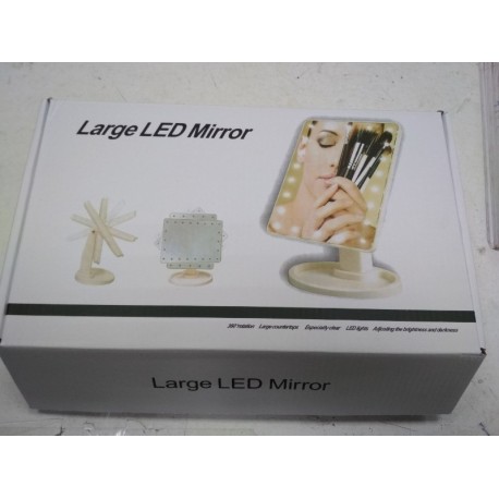 Косметическое зеркало с подсветкой Large LED Mirror  оптом-2