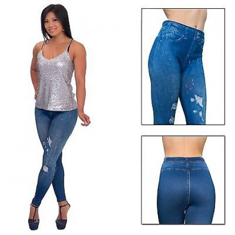 Утягивающие джинсы Slim ‘n Lift Caresse Jeans  оптом-1