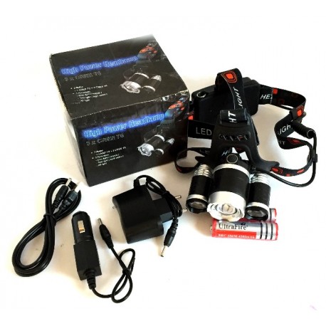 Налобный фонарь high power headlamp Сree t6  оптом-1