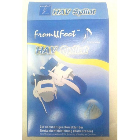 Ночной бандаж от шишек на ноге Hav Splint 2 шт  оптом-3