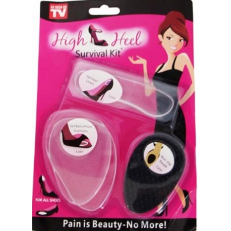Силиконовые стельки для обуви High Heel Survival Kit 3 пары  оптом-1