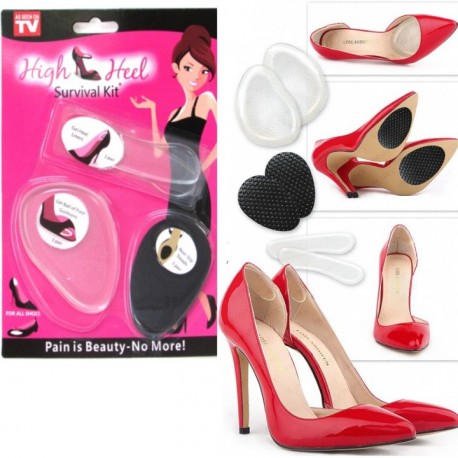 Силиконовые стельки для обуви High Heel Survival Kit 3 пары  оптом