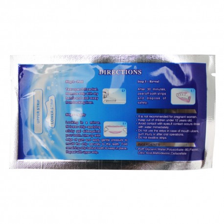 Отбеливающие полоски для зубов Advanced Teeth Whitening Strips 10 шт  оптом-2
