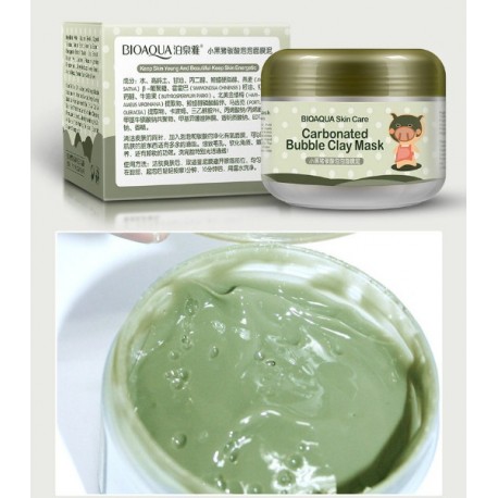 Пузырьковая маска для лица Bioaqua Carbonated Bubble Clay Mask 100 г  оптом-1