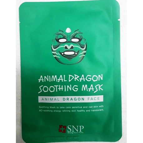 Тканевая успокаивающая маска Animal Dragon Soothing Mask 25 мл  оптом
