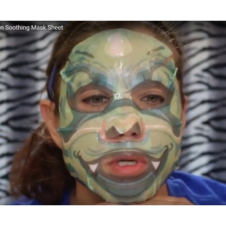 Тканевая успокаивающая маска Animal Dragon Soothing Mask 25 мл  оптом-2