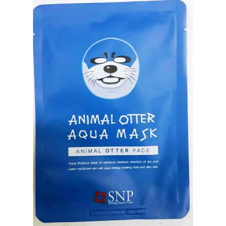 Тканевая увлажняющая маска Animal Otter Aqua Mask 25 мл  оптом