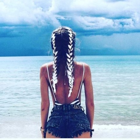 Цветные пряди-косы  оптом-1