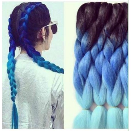 Цветные пряди-косы  оптом-4