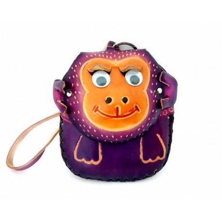 Оригинальный кошелек-ключница из натуральной кожи  оптом-8