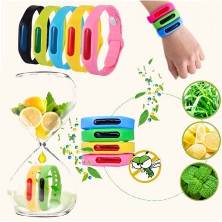 Силиконовый браслет от комаров  оптом-1