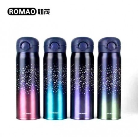 Термос вакуумный с рисунком 450 мл  оптом