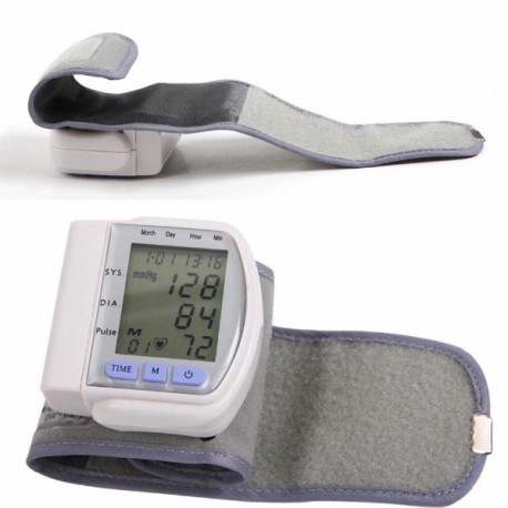 Электронный тонометр на запястье Blood pressure monitor  оптом-3