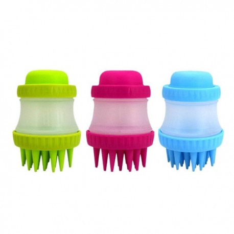 Силиконовая щетка для животных soft silicone bristles  оптом-2