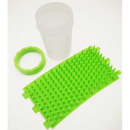 Стакан для мытья лап soft gentle silicone bristles  оптом-1