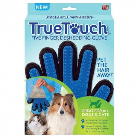 Перчатка для вычесывания шерсти домашних животных True Touch  оптом-1