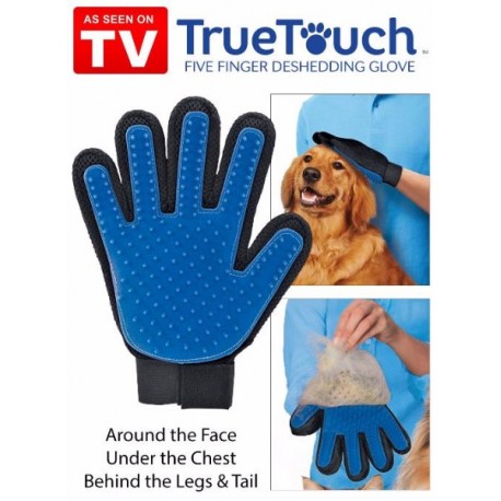 Перчатка для вычесывания шерсти домашних животных True Touch  оптом-2